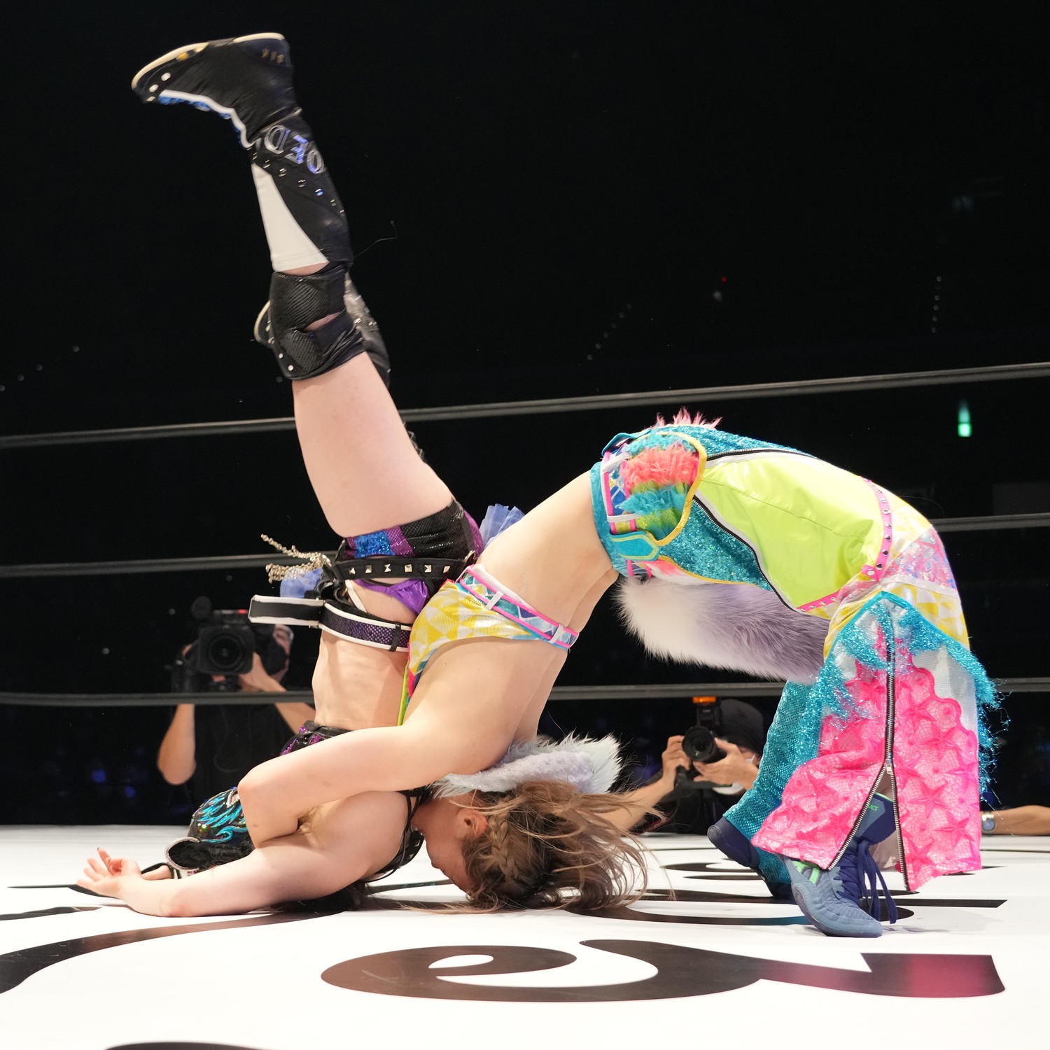 2022年10月1日、岩谷麻優にドラゴン・スープレックス・ホールドで敗れたキッド