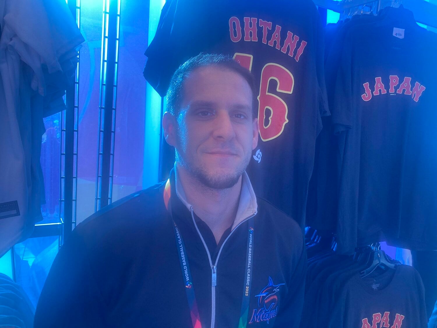 ローンデポ・パーク支配人アンソニー・ファバタ氏（筆者撮影）