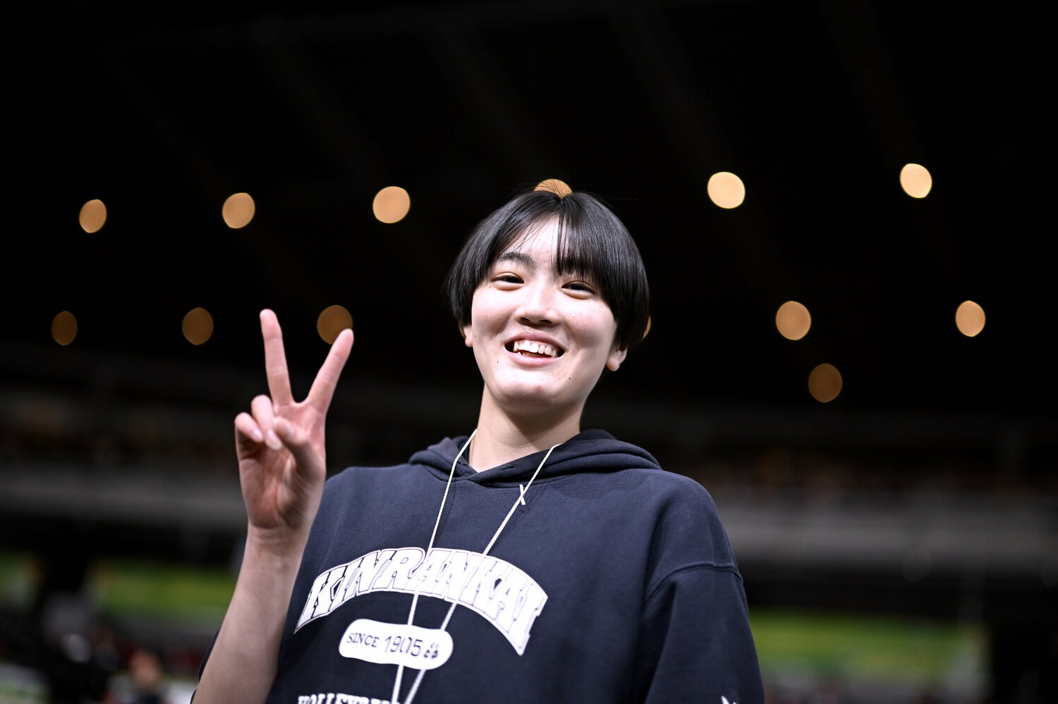 ポジションはミドルブロッカー。大学ではプレーヤーとして日本一を目指す ©︎Hiroyuki Nakamura