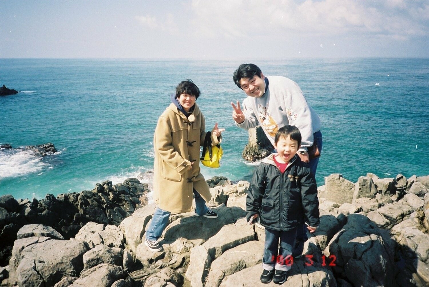 24年前の小野寺家（写真/母いく子さん提供）