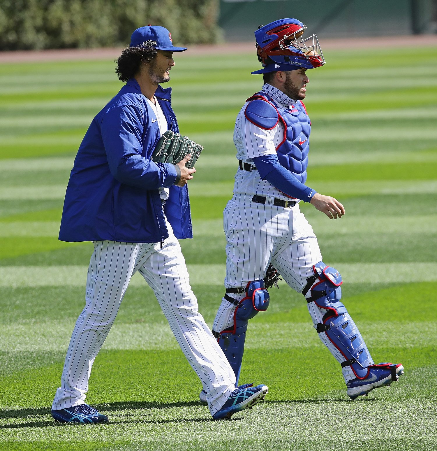 カブス時代からダルビッシュ有の「パーソナル・キャッチャー」と言われてきたカラティニ捕手　©Getty Images