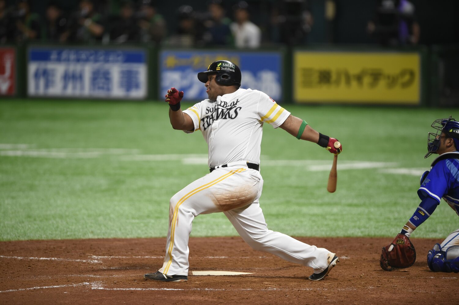 2017年、二冠王を獲得したデスパイネ　©Naoya Sanuki