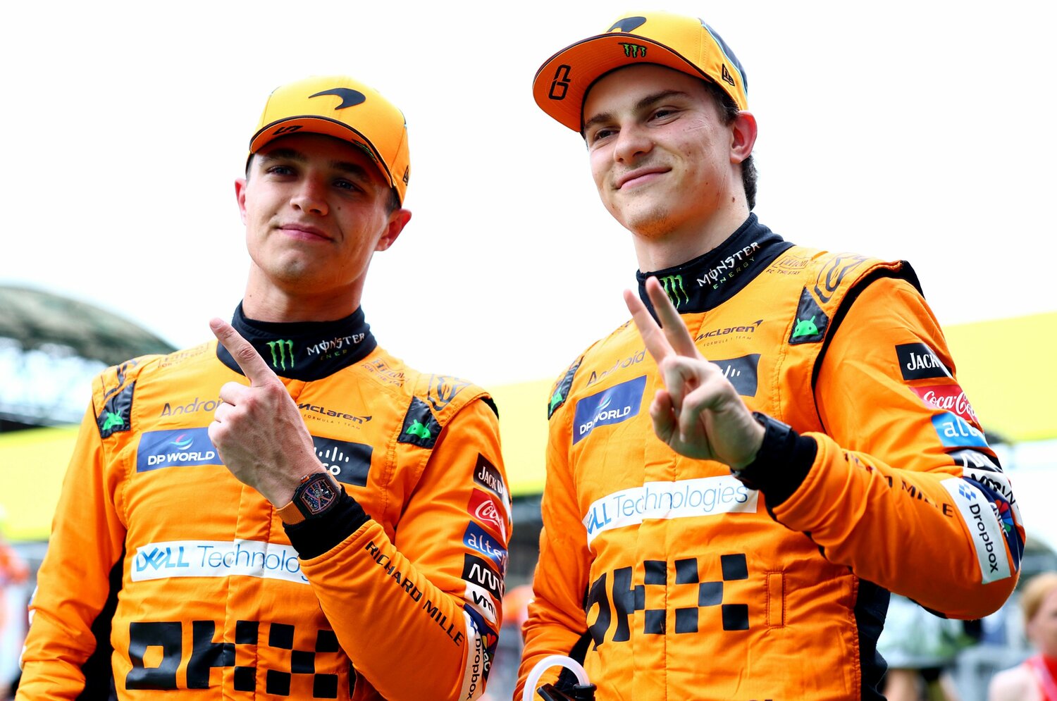 1位ピアストリがなぜ後回し? ハンガリーGPで1−2フィニッシュのマクラーレンが採った不可解なピット戦略の真相<Number Web> photograph by Getty Images