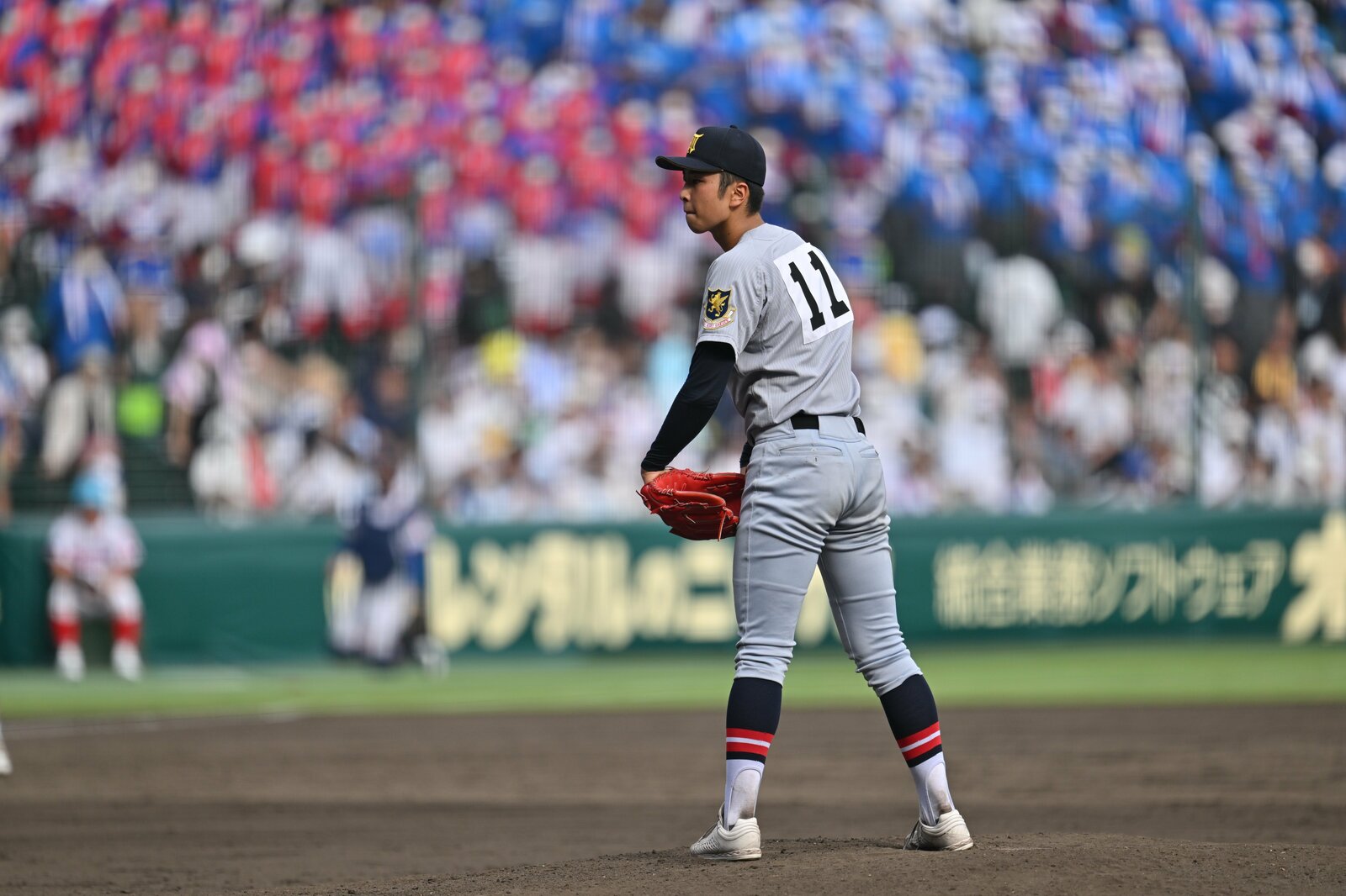 「緊張せずいつも通りのピッチングができた」と語った決勝・下関国際戦 photo by Hideki Sugiyama