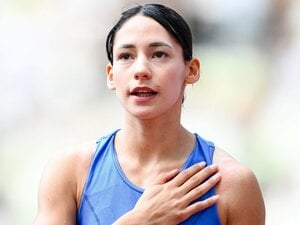 レース後は「やっと終わった!」と笑顔…日本選手権“まさかの3位”も新星フロレス・アリエ(21歳)が明かした本音「重圧の中で走るのが初めてで…」