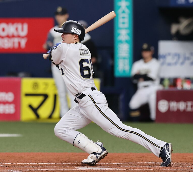 オリックスの茶野は独立リーグ徳島出身だ　©JIJI PRESS