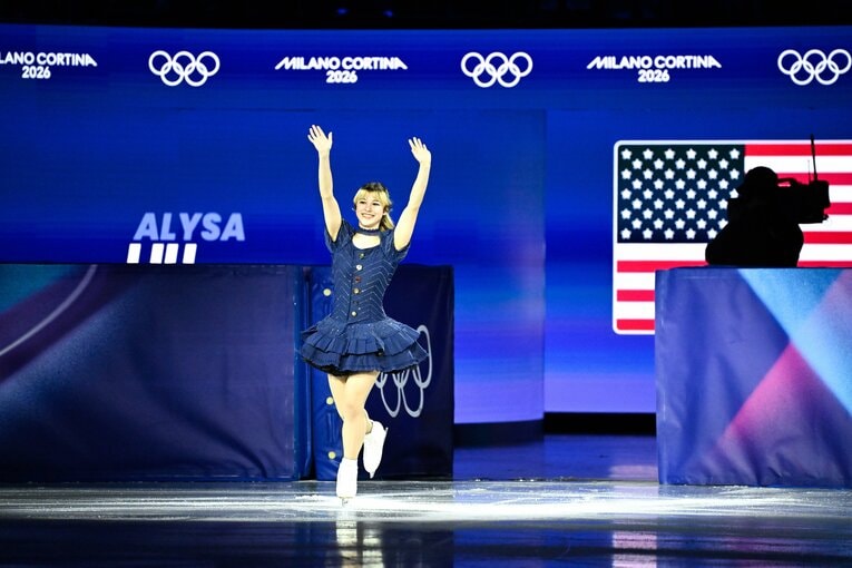 ミラノ五輪エキシビジョン【スワイプするとそのほかの写真もご覧になれます】　©Asami Enomoto／JMPA