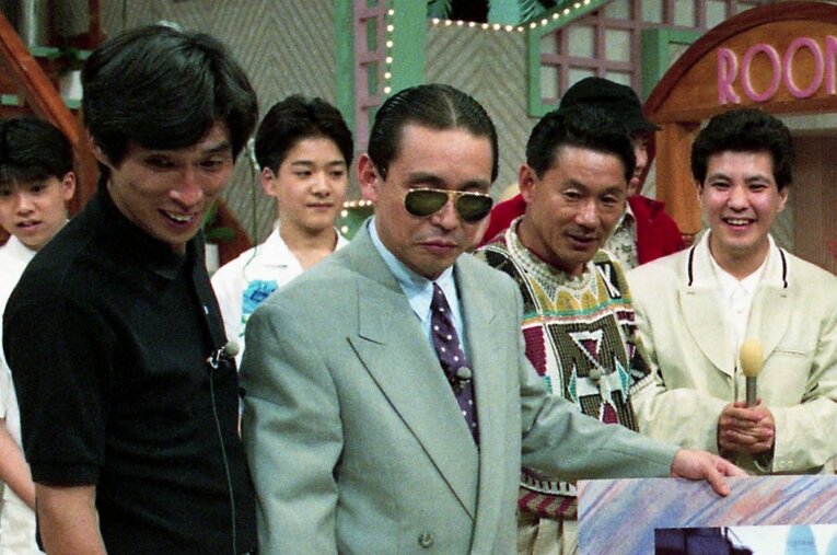 “お笑いビッグ3”と称された明石家さんま、タモリ、ビートたけし。塙はそれぞれのキャラクターを長嶋茂雄、王貞治、野村克也に例えた ／ photograph by Sankei Shimbun