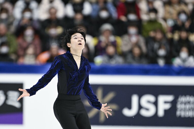 全日本選手権FSの演技　©︎Asami Enomoto