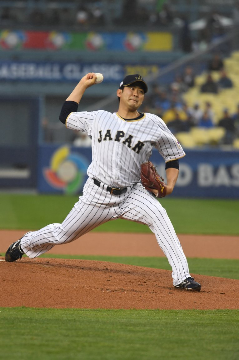 2017年WBCでの菅野　(C)Naoya Sanuki