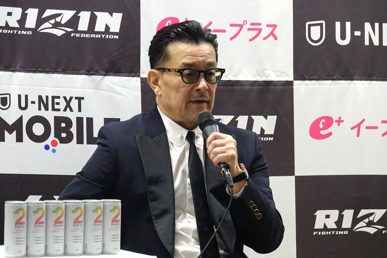 榊原信行CEOも「RIZINの未来」「モノが違う」と絶賛した　©Koji Fuse