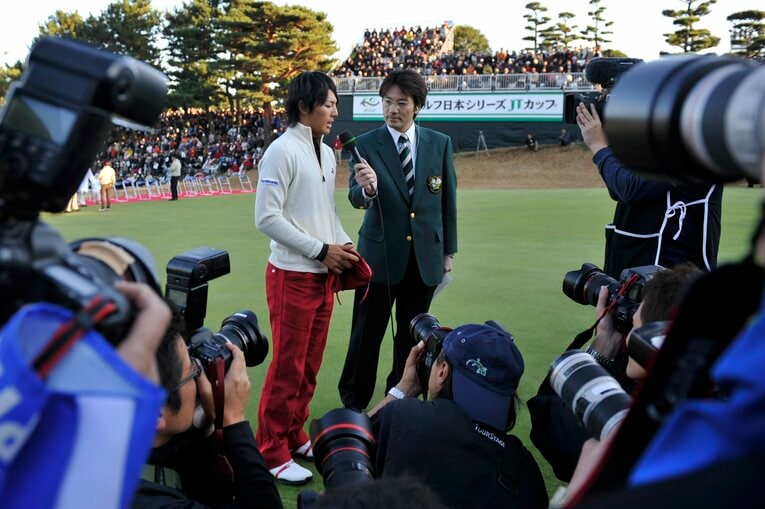 ゴルフ日本シリーズJTカップ（2009年）©︎Takuya Sugiyama