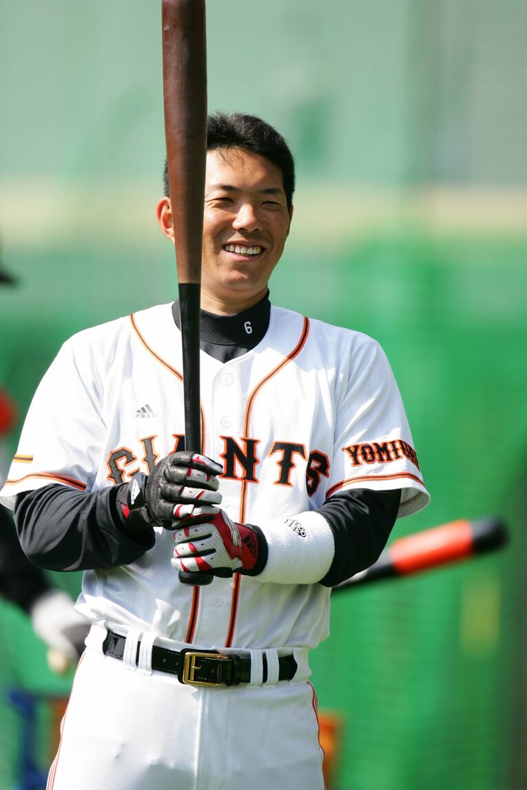 03年オフにホークスから巨人に加入した小久保裕紀。第2次原政権前期（06年）にサードで起用された　©BUNGEISHUNJU