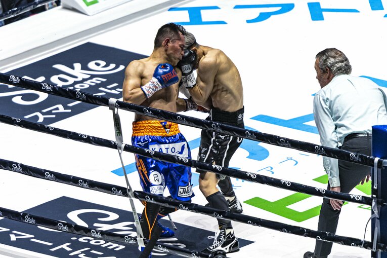 2022年6月7日／ノニト・ドネア戦（WBA・WBC・IBF世界バンタム級王座統一戦）©Takuya Sugiyama