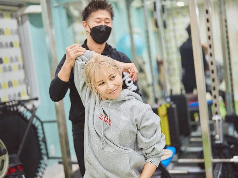 トレーニング風景　©︎Taichi Chiba