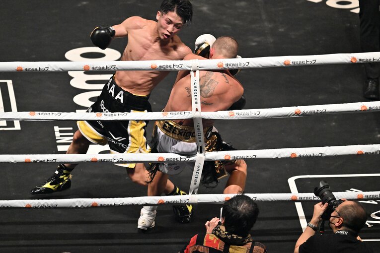 2022年12月13日／ポール・バトラー戦（WBA・WBC・IBF・WBO世界バンタム級王座統一戦）©Naoya Sanuki