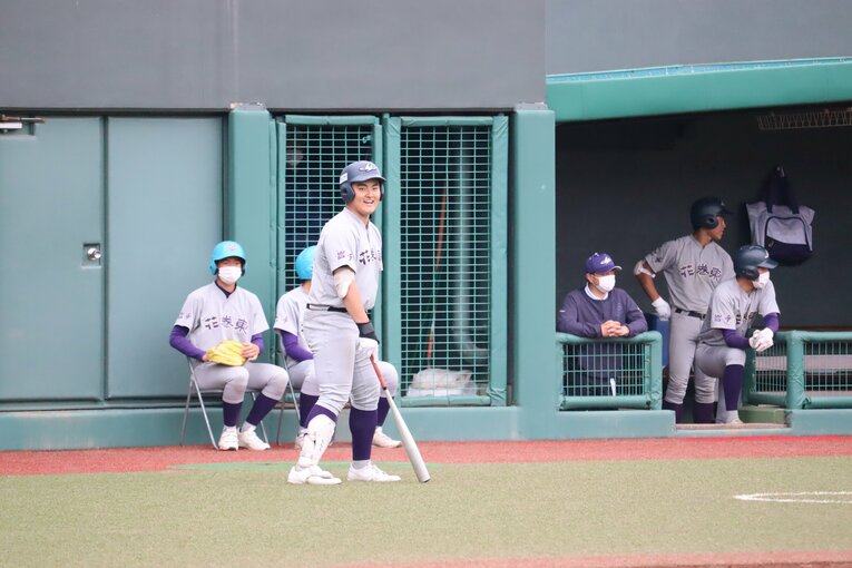 最新写真　6月9日に行われた東北大会初戦の佐々木麟太郎　©Genki Taguchi