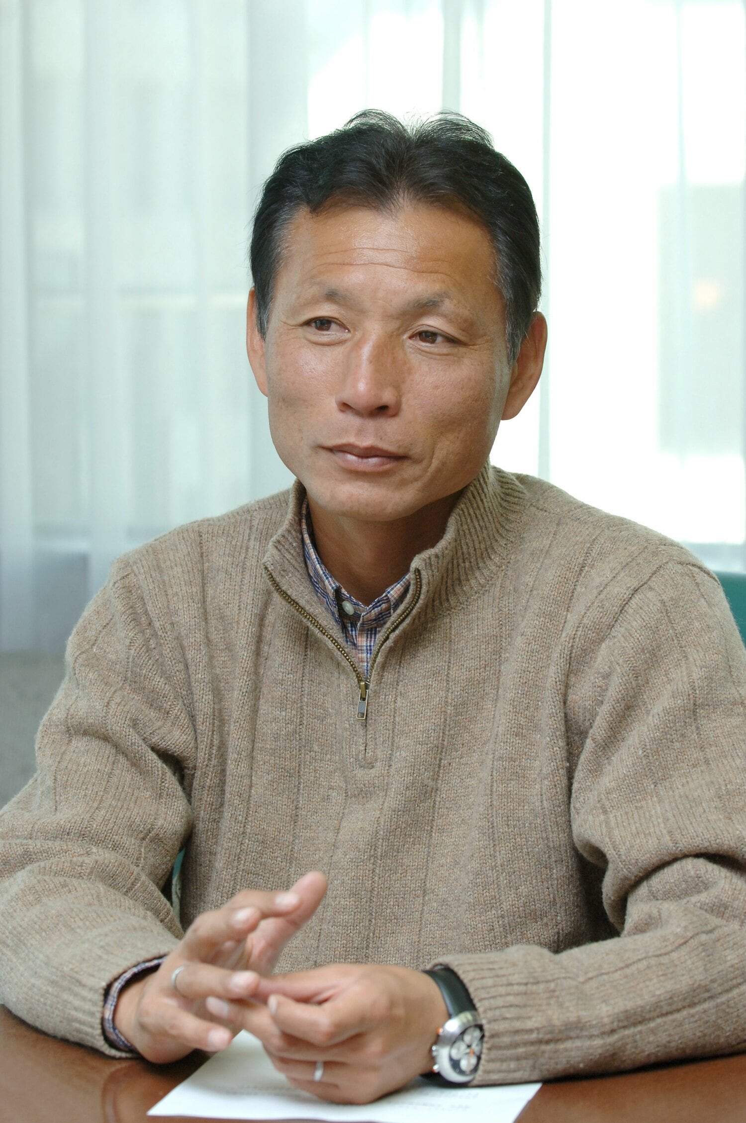 現役時代は“三菱一筋”だった原博実　©BUNGEISHUNJU