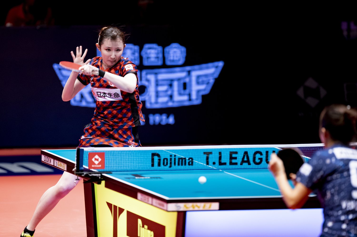 国際大会を転戦する過酷なスケジュールの中でも、可能な限りでTリーグの試合にも出場してきた　©Kiichi Matsumoto