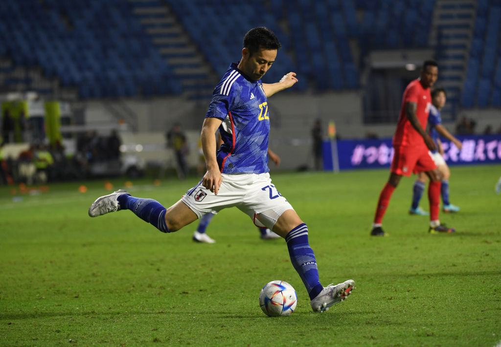 カナダ戦の吉田 ©Getty Images