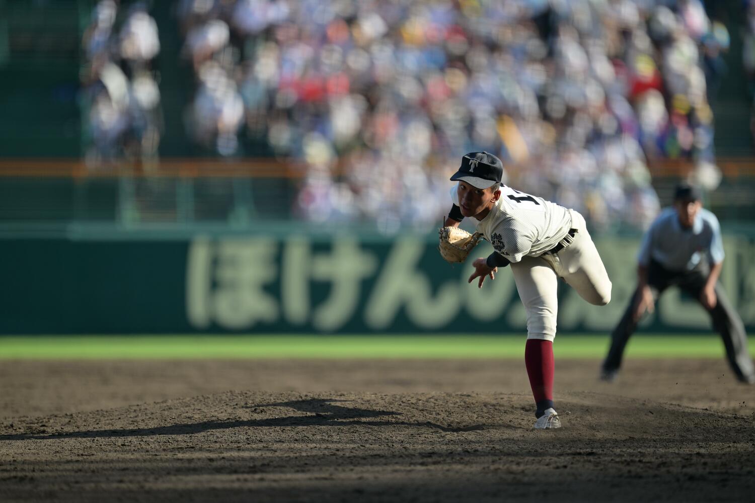 「さすが前田君ですよね」。坂原監督も唸った前田悠伍のピッチング　©Hideki Sugiyama