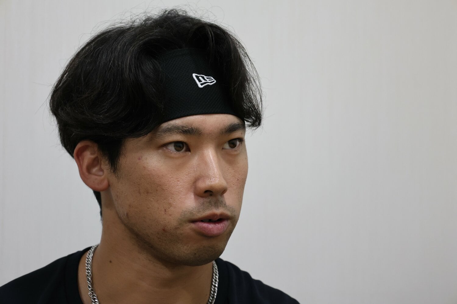 ホークスではさまざまな学びがあったと語る尾形 ©NumberWeb