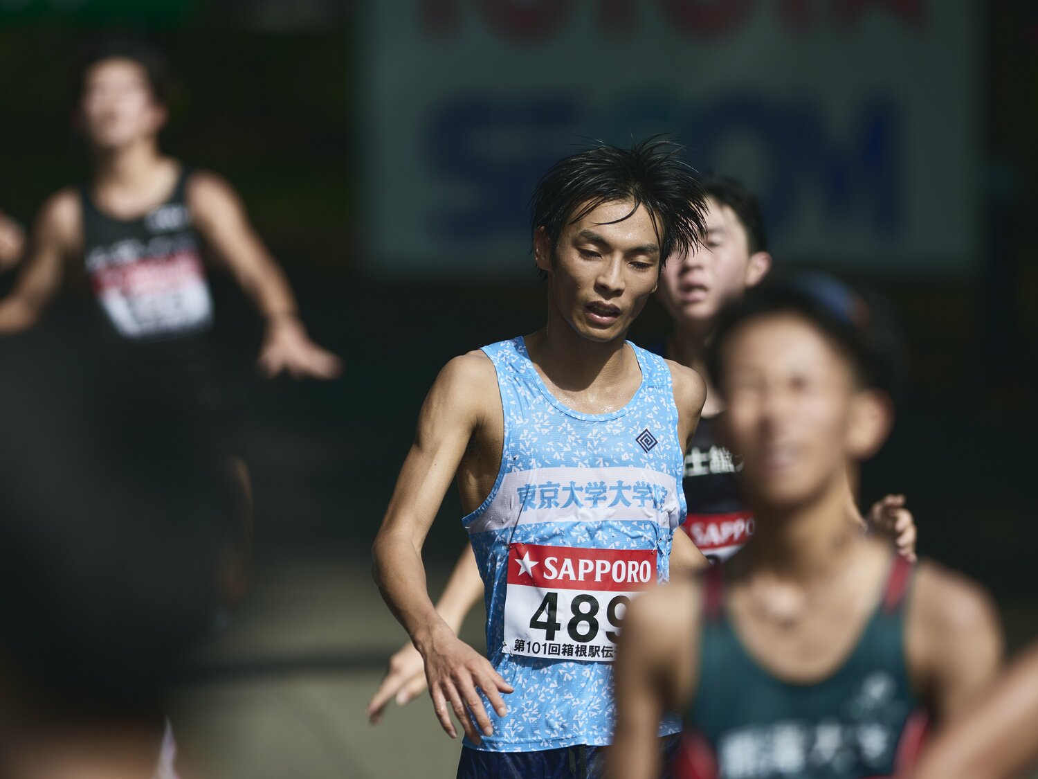 東大大学院チームで予選会に出場し、学生連合入りを果たした古川　©︎Yuki Suenaga
