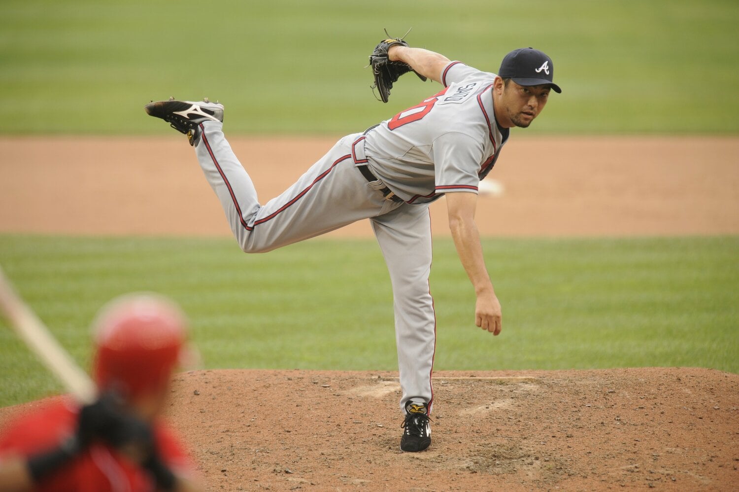 ブレーブス時代の斎藤　©Getty Images