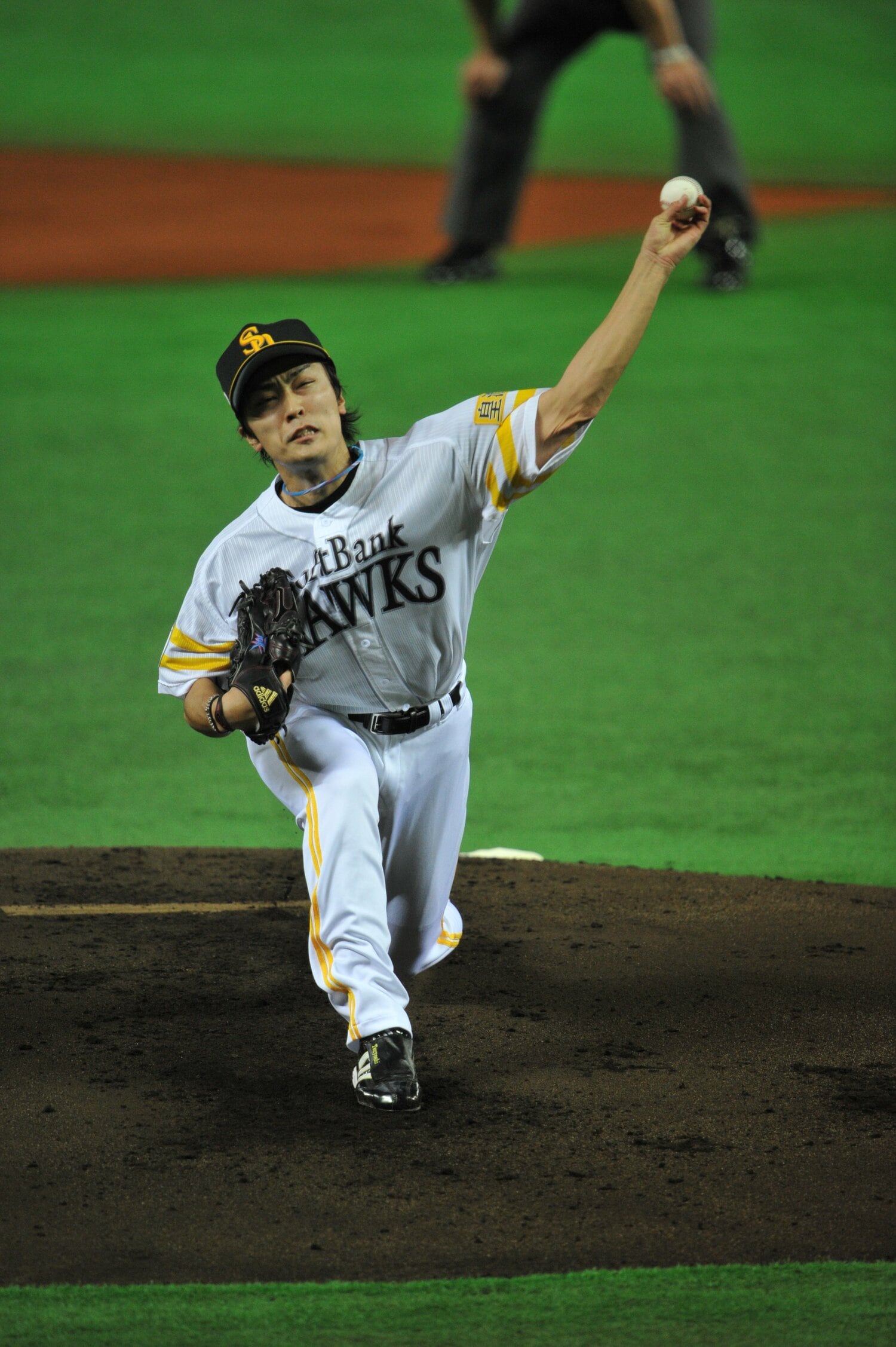 ホークスの顔ともいえる和田毅　©BUNGEISHUNJU