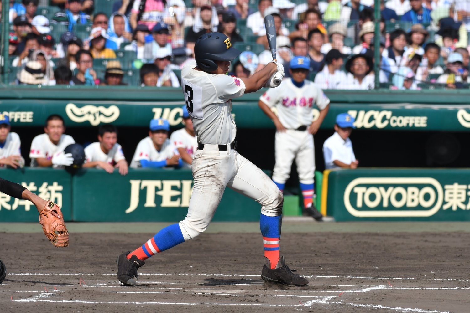 花咲徳栄2年生時の野村　©Hideki Sugiyama