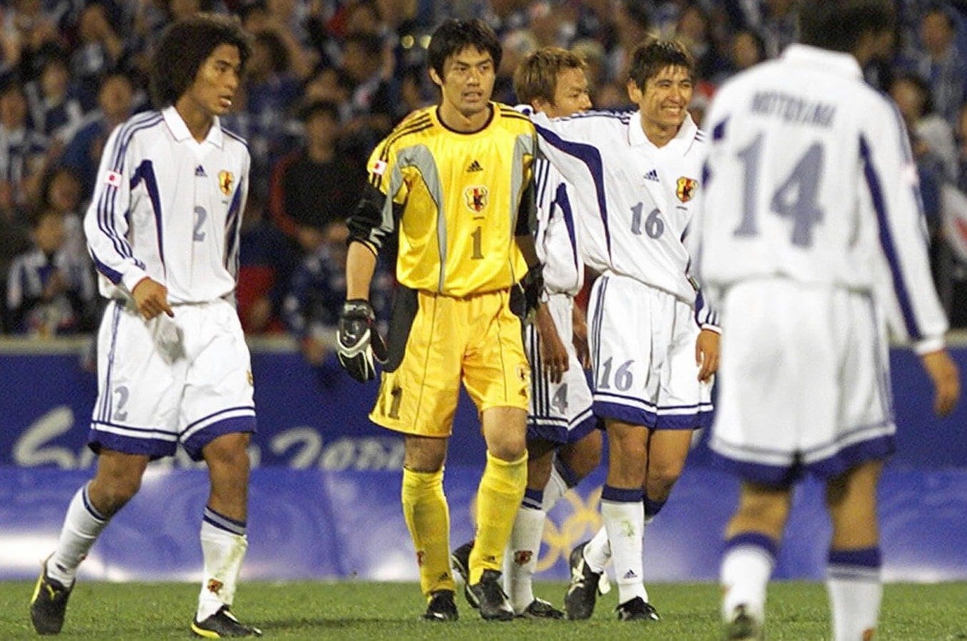 シドニー五輪の楢崎ら　©JIJI PRESS