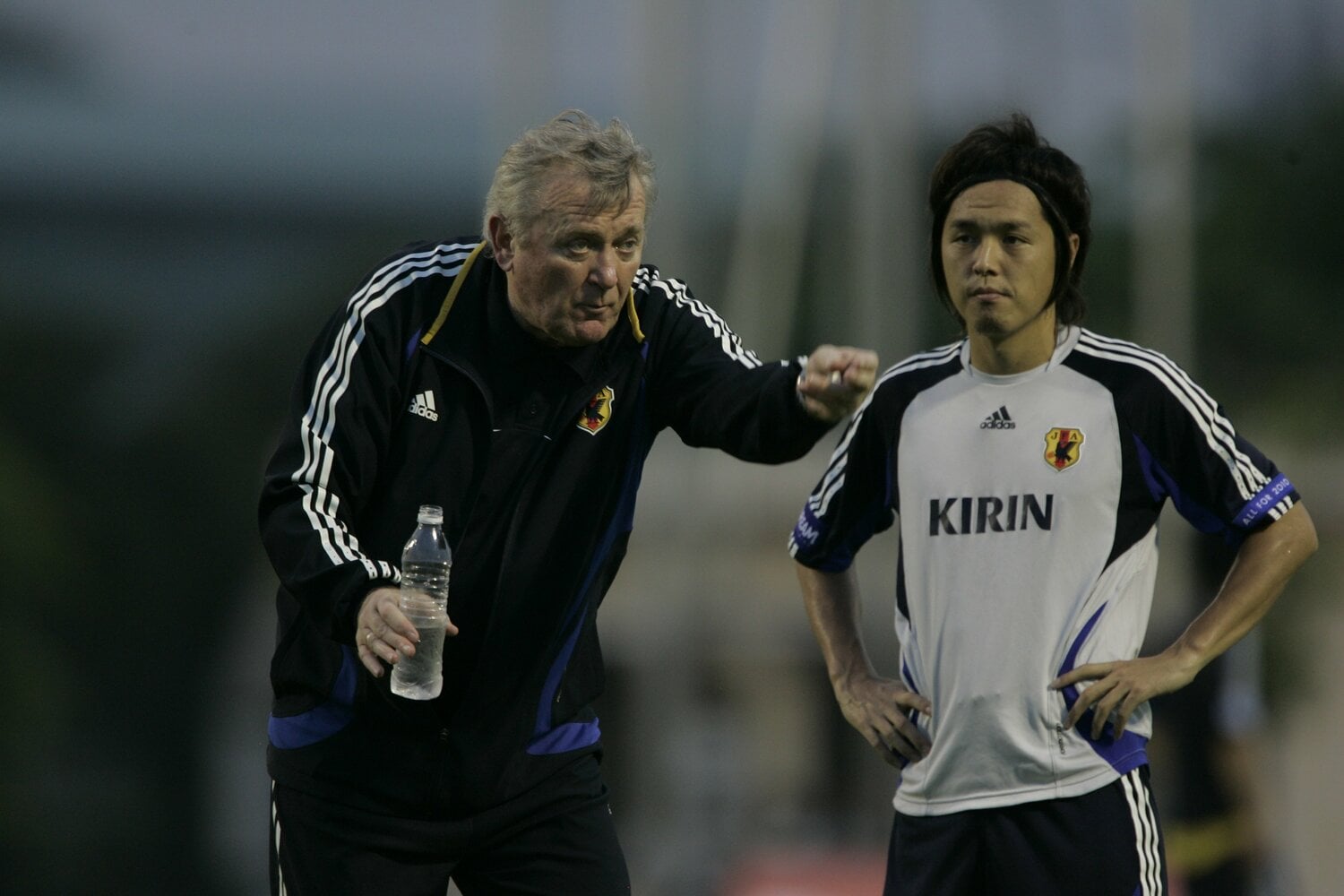 攻撃的なポジションで起用された遠藤保仁　©︎Takuya Sugiyama