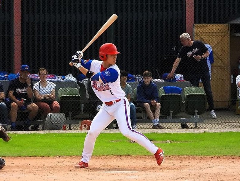 独立リーグを経て今季からハンブルクへ移籍してきた岡田/ハンブルク・スティーラーズ公式インスタグラムより