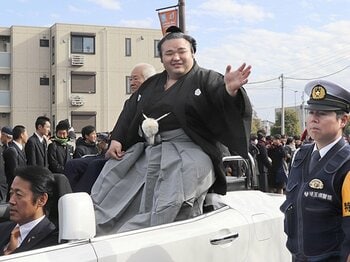 2018年、大相撲の歴史が変わった。押し出しが寄り切りを初めて上回る。＜Number Web＞ photograph by Kyodo News
