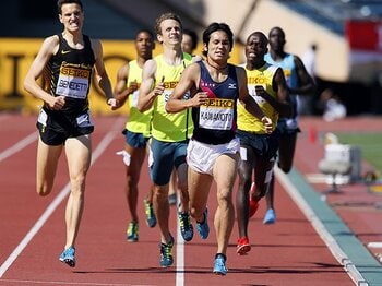 男子800mで日本新記録が誕生。中距離で大学生が強い理由とは？＜Number Web＞ photograph by AFLO SPORT