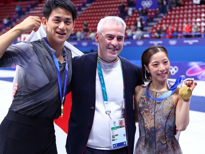 「2人は私のところに来て…」三浦璃来と木原龍一がコーチに「引退」を伝えた日…ブルーノ氏が明かす、りくりゅうが感じてきた“重圧の真実”《独占インタビュー》＜Number Web＞ photograph by AFLO