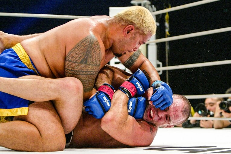 マーク・ハントvs.ヴァンダレイ・シウバ　©Susumu Nagao