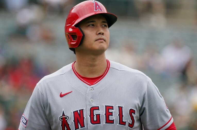 満票でのMVP受賞となるかが焦点となる大谷翔平。発表は日本時間の17日 ／ photograph by Getty Images