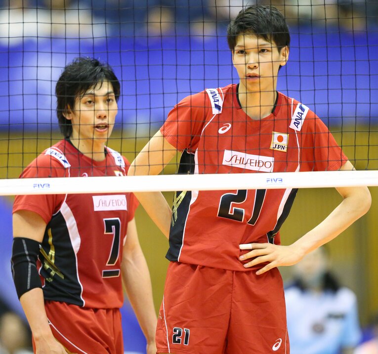 2014年ワールドリーグ　©︎JIJI PRESS