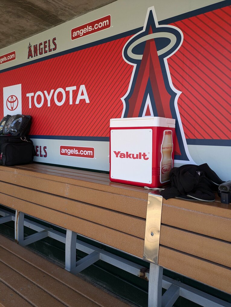 エンゼルスと米ヤクルトは契約を続けている ©Shoko Mizutsugi