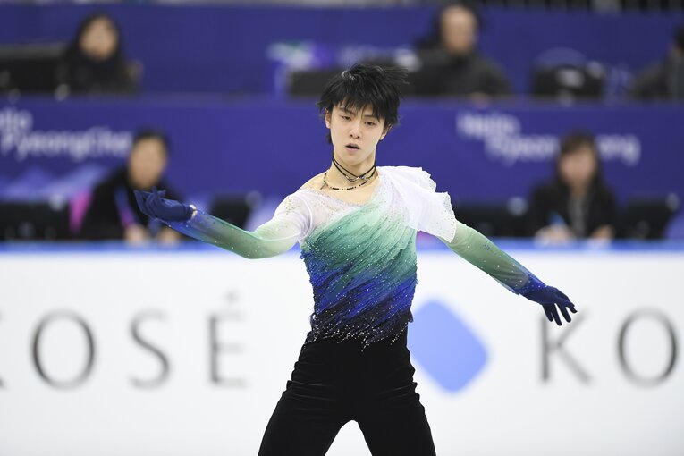 2017年2月、四大陸選手権のフリー　©Asami Enomoto