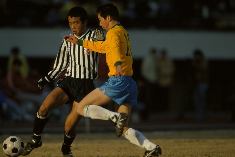 第63回大会決勝、島原商と　©Kazuhito Yamada