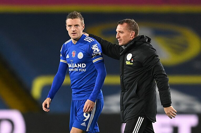 いまだ決定力十分のバーディー。ロジャース監督率いるレスターは前回優勝時のような“超アウトサイダー”ではないのは確かだ ／ photograph by Getty Images