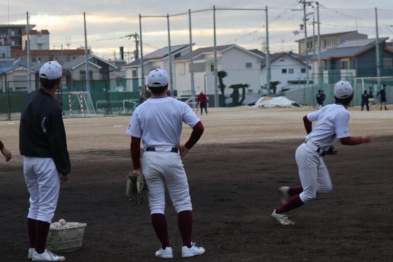 1、2年生だけでも30人を超える部員を誇る　©Fumi Sawai