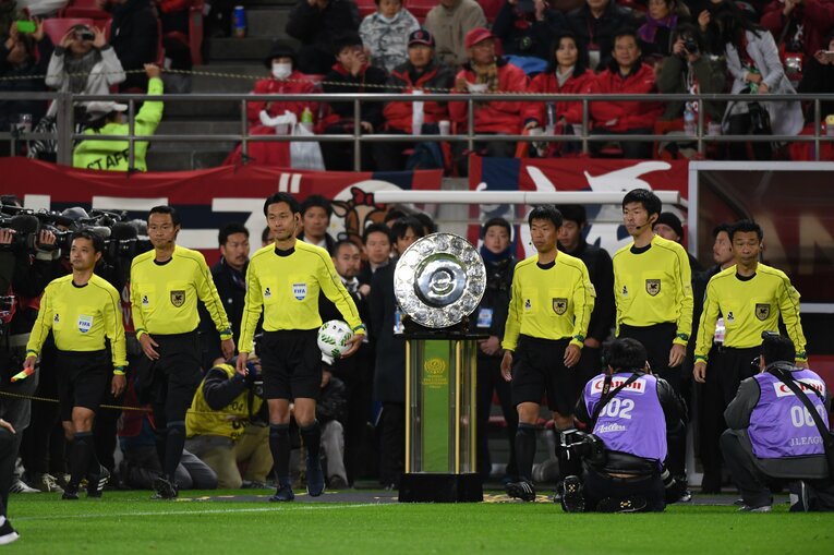 2016年チャンピオンシップ第1戦に臨む家本氏　©︎Etsuo Hara/Getty Images