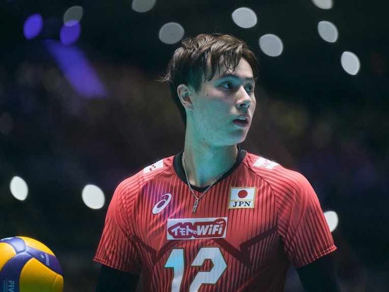 高橋藍　©︎Yuki Suenaga