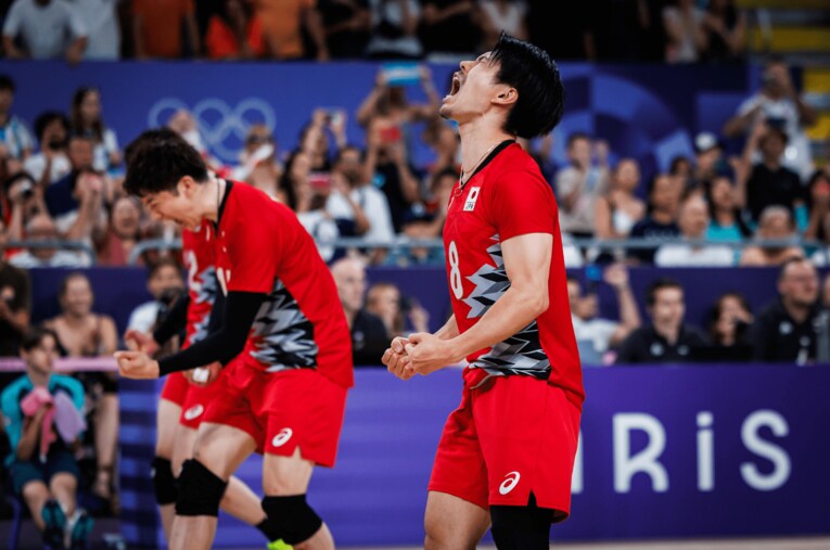 パリ五輪 アルゼンチン戦　©︎Volleyball World