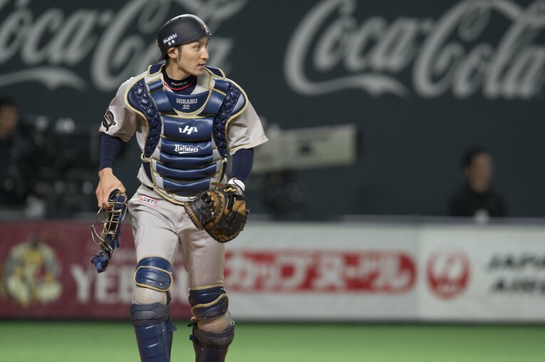 オリックス時代は扇の要としてチームを支えた伊藤光　©Nanae Suzuki