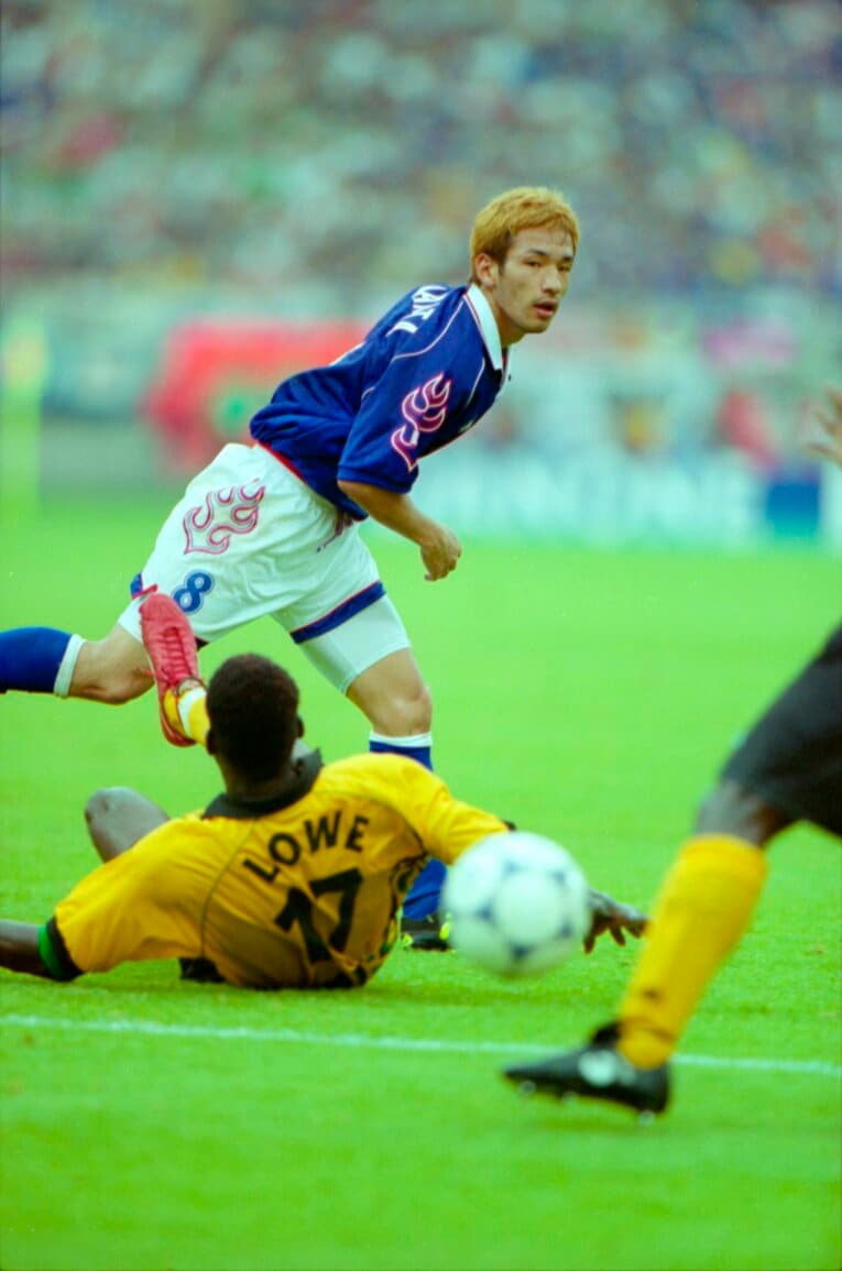 中田英寿（1998年W杯）©︎Naoya Sanuki/JMPA