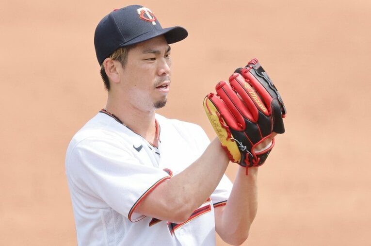 メジャー6年目で初の開幕投手に決まった前田健太 ／ photograph by Getty Images